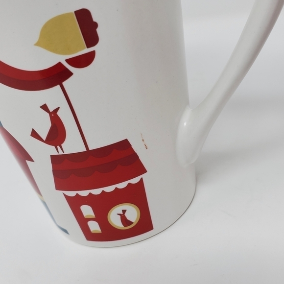 STARBUCKS RETIRED CERAMIC COFFEE MUGS HOLIDAY 2012 SET OF TWO NUTCRACKER - Picture 5 of 11